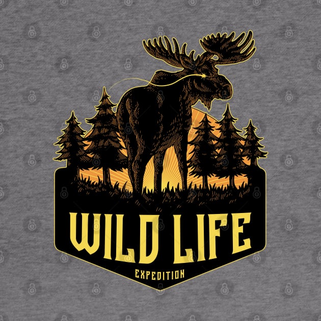 Wild Life Deer Logo by Tonymidi Artworks Studio